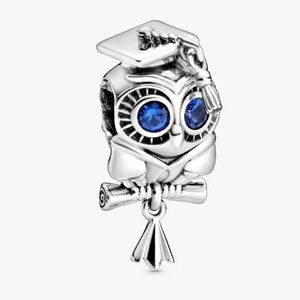 Authentic Pandora Wise Owl Graduation Charm